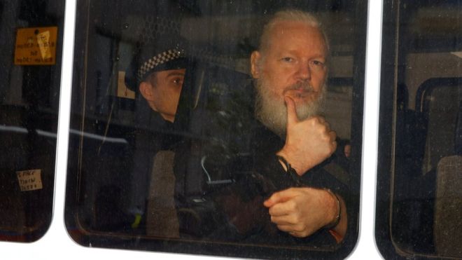 Julian Assange Preso