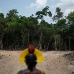 Indigenous Chief Amazon Forest