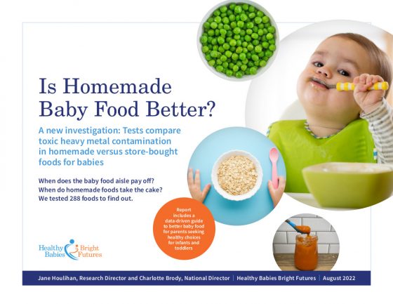 O novo estudo da Healthy Babies Bright Futures testou se a comida caseira para bebês é melhor do que a comprada em lojas.