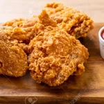 Fried Chicken Meal Junk Food And Unhealthy Food