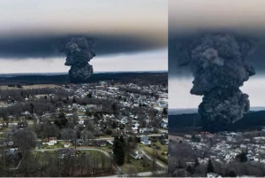 East Palestine Toxic Dioxin Cloud