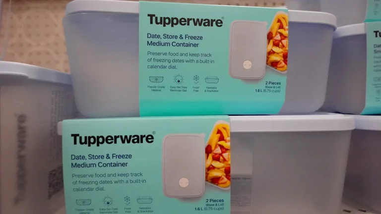 Tupperware Store Shelves 2023