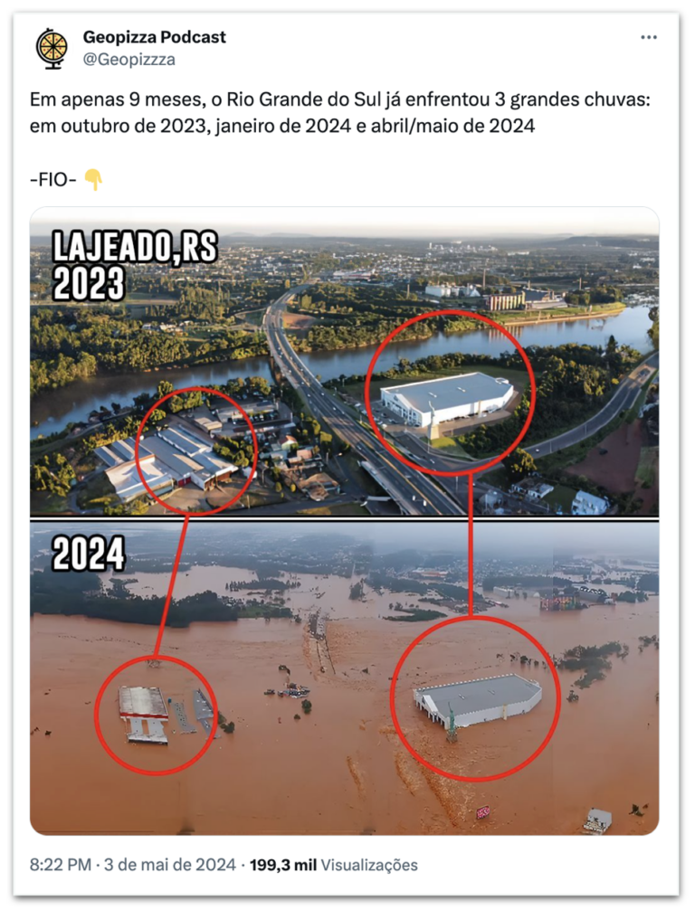 Lajeado Antes Depois 3 Mai 2024