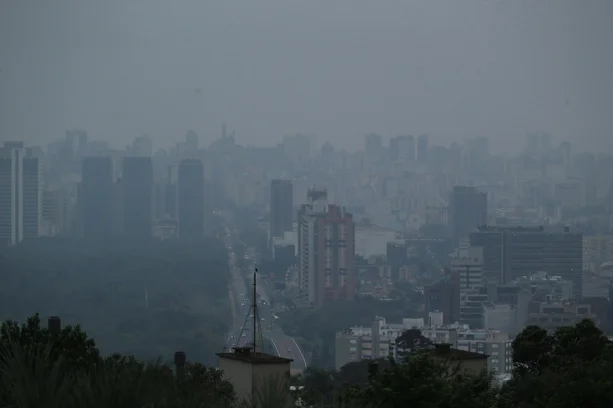 Porto Alegre,fumaça Incêndios No Brasil Set.24